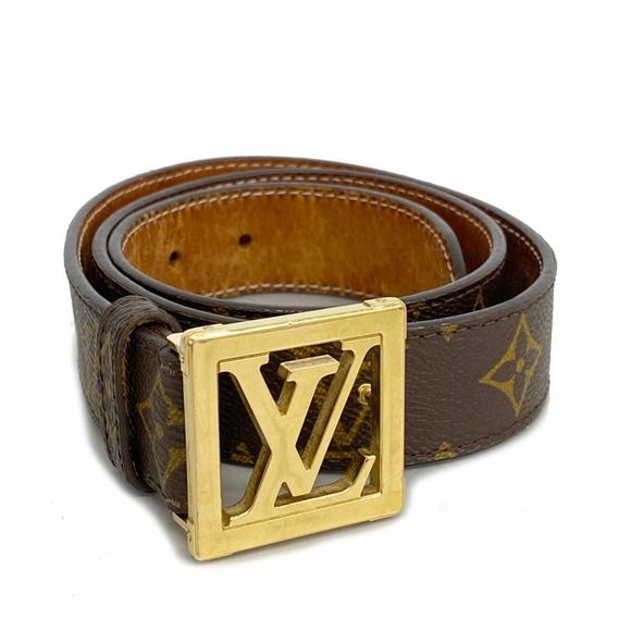 LOUIS VUITTON Other - Louis Vuitton Belt Monogram Santur Brown Men's
